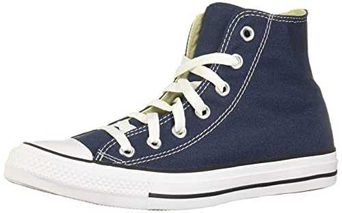 Unisex Chuck Taylor All Star Canvas High Top Sneaker, Blau, 8.5 UK