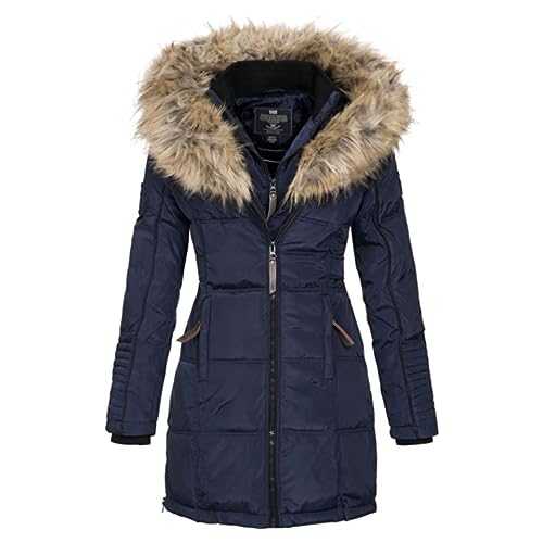 Geographical Norway BEAUTIFUL Women/Women – Women's Down Jacket/Coat, Parka – Chic Fleece Jacket for Winter