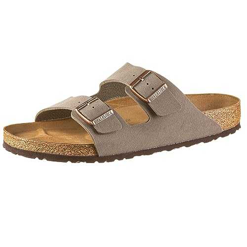 Mens Arizona Slides Sandals Natural 9 UK