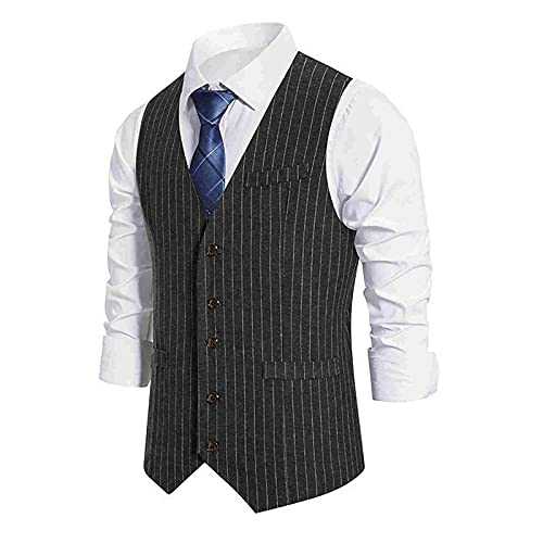 Men'S Waistcoat Suit,Men'S Business Waistcoat Suit,Men'S Slim Fit Waistcoat Suit,Men'S Plaid Waistcoat Suit,Men'S Waistcoat Suit Breathable,Men'S Waistcoat Suit Lightweight,Slim Fit