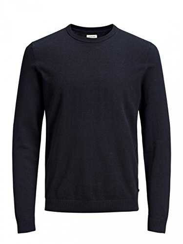 JACK & JONES Men's Jjebasic Knit Crew Neck Noos Jumper