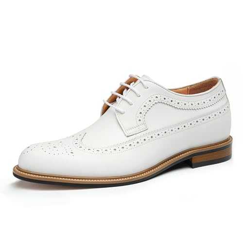 Men's Formal Lace-Up Casual Leather Dress Shoes, Business Oxfords