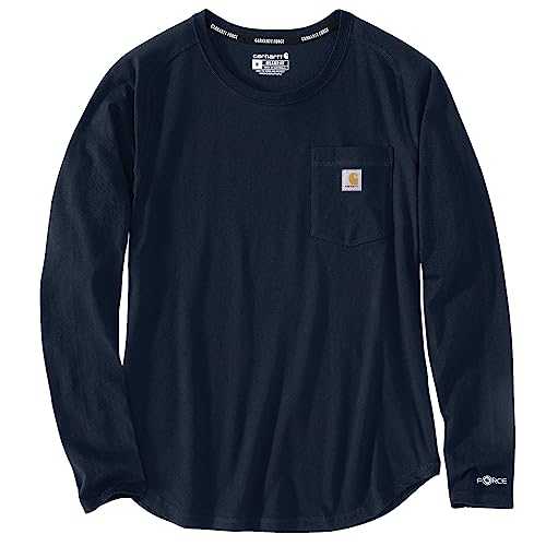 Carhartt Women's Force Relaxed Fit Midweight Long-Sleeve Pocket T-Shirt