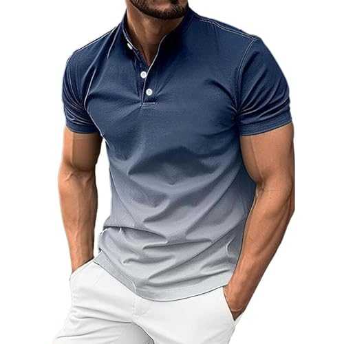 Cocila Mens Shirts Short Sleeve Smart Casual Sleeved Buttons Lapel Solid Color T Shirt Tops Black Cowboy Fringe Slim Fit Denim