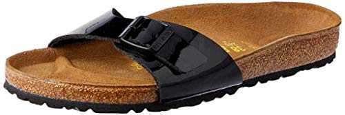 Women's Buckle Sandal BLACK 38