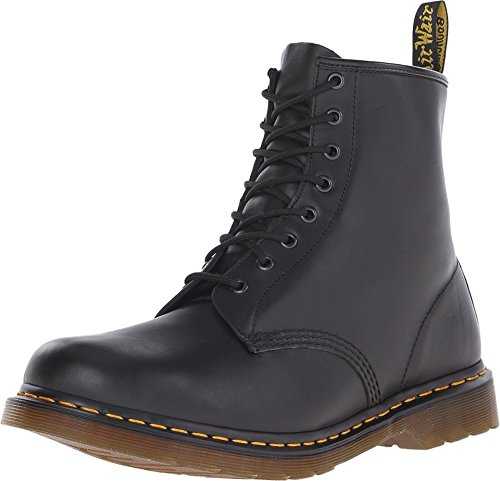 Unisex's 1460 Classic Boots, Black Nappa, 8 UK