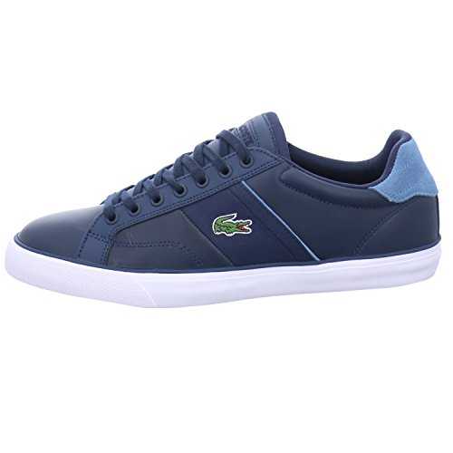 Fairlead 316 Dark Blue Leather Trainers 6(40)