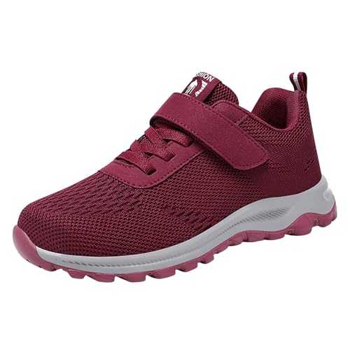 Trainers Women's Sports Shoes Running Shoes Mesh Breathable Indoor Shoes Tennis Shoes Lightweight Outdoor Fitness Trainers Non-Slip Running Shoes Ergonomic Pain Relief Orthopaedic Shoes