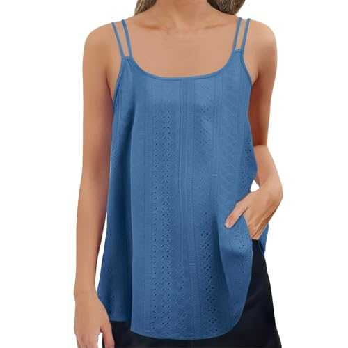 Womens Summer Tops Crop Tops Loose Fit Partytops Going Out Sportstops Plain T Shirts Camitops Sportstops Loose Fit Sleeveless