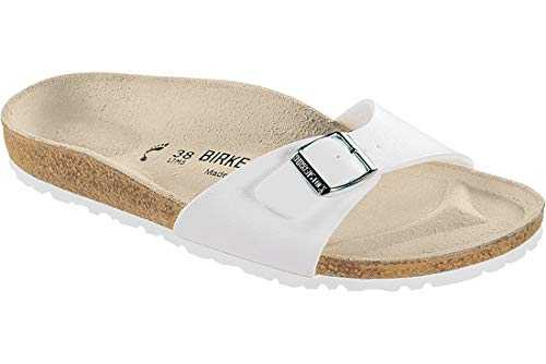 Madrid, Unisex-Adults Sandals, White, 2.5 UK (35 EU)