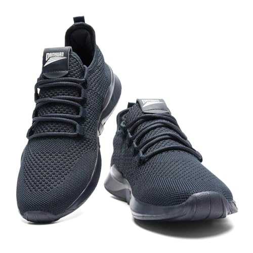 AZSDXS Mens Running Trainers Lightweight Walking Shoes Fashion Breathable Jogging Athletic Sneakers Casual Breathable Gym Tennis Fitness Sport Outdoor Shoes