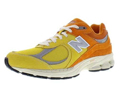 New Balance Men's 2002 Sneakers Trainers, Sports Shoes, Orange/Orange, 10.5 UK