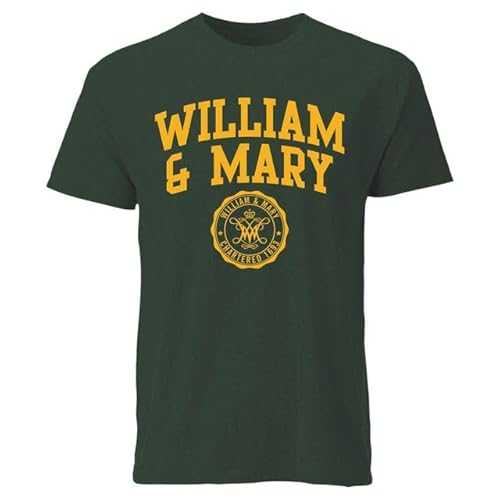 Ivysport Short Sleeve T-Shirt, 100% Cotton, Heritage Logo, Color, NCAA Colleges