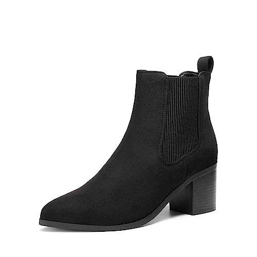 DREAM PAIRS Women's Boots Chunky Heel Ankle Booties Shoes SDAB2314W