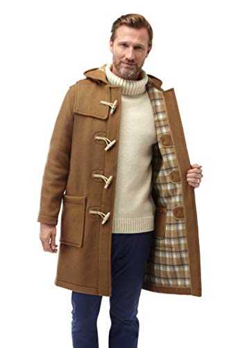 Montgomery Original Men's Classic Fit Duffle Coat with Wooden Toggles