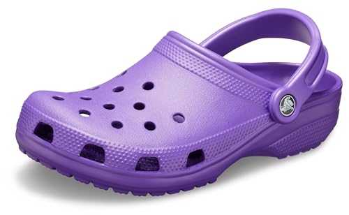 Unisex Classic Clogs (Best Sellers) Clogs , Neon Purple,2 UK Men/ 3 UK Women