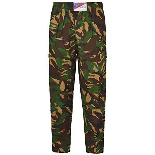Men's Gym Baggies Baggy Trousers Training Sports Tracksuit Loose Cotton Bottoms Jogging Yoga Casual Trouser Camouflage Pants[Green Camouflage,X-Large]