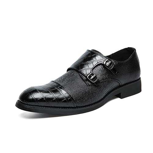 HuitJours Men Two Tone Colors Penny Loafer Slip On Pull on Dress Shoes Casual Boat Shoes Moccasins