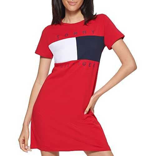 Tommy Hilfiger Women's T-Shirt Dress Casual