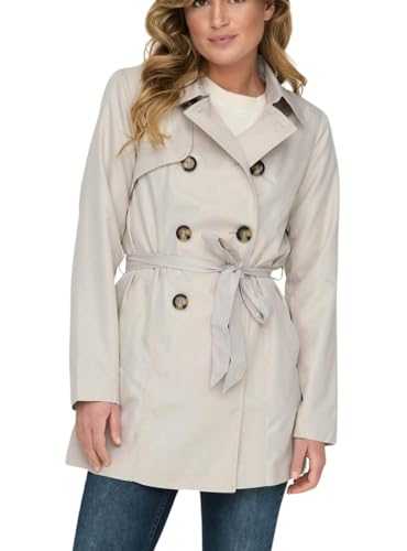 ONLY Women's Onlvalerie Trenchcoat Cc OTW
