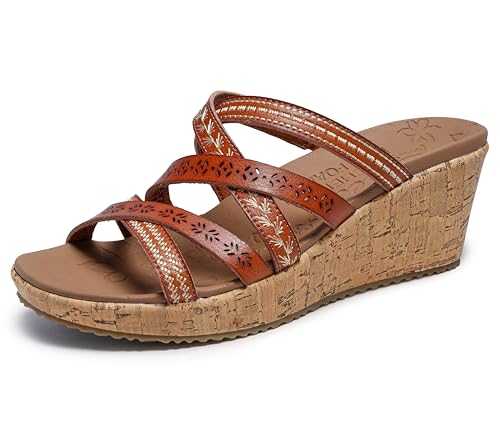 Skechers BEVERLEE TIGER POSSE, Women's Wedge, LUG, 3 UK (36 EU)