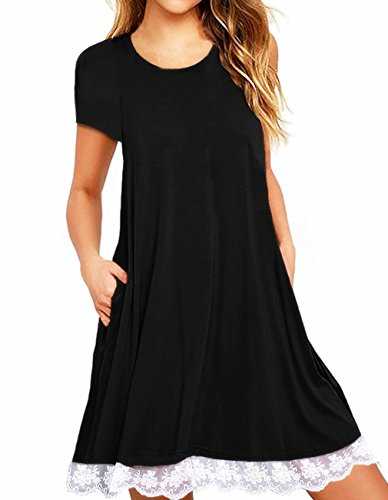 Fmolucity Women's Casual Short Sleeve Loose Blouse High Low Hem Ruffle Peplum Tops T Shirts