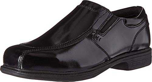 Florsheim Mens Coronis Slip Resistant Steel Toe Work Safety Shoes Casual - Black