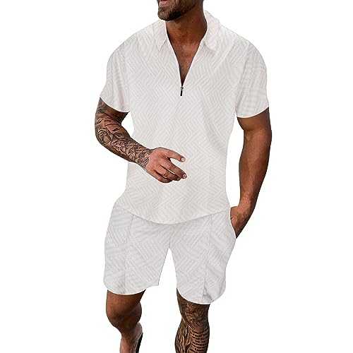 Trouser Suit Business 3D Short Sleeve Suit Shorts for Men Beach Tropical HawaiianSS Body Sports Shorts Suit Sports Suit Lichterfelde