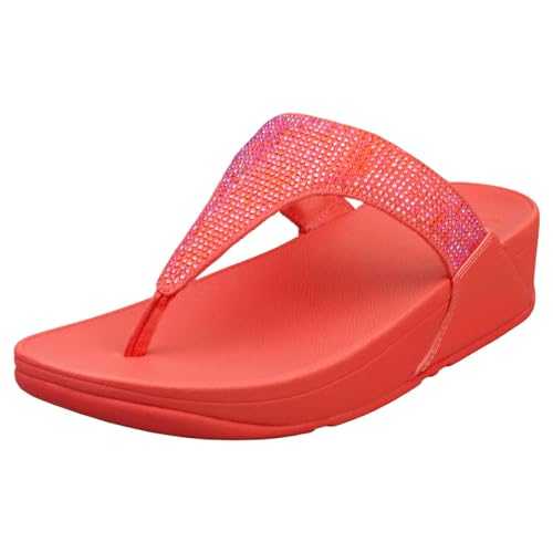 Lulu Crystal Toe Post EC5 Toe Separator Pink Coral