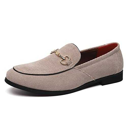 LCQL Men's Luxury Velvet Penny Loafer Shoes Noble Slip-on Casual Suede Loafers Smoking Slippers Plus Size 7-13