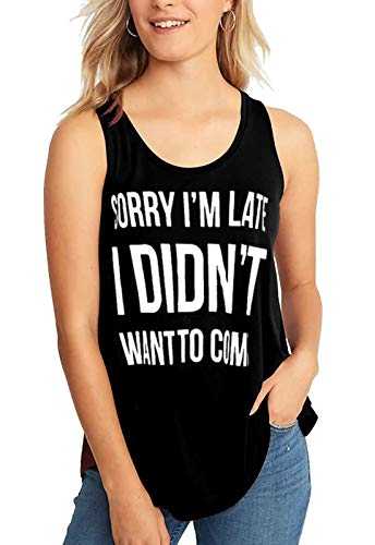 Hamishkane New Ladies Sleeveless Glitter Lips Boss Lady Print Curved Hem T-Shirt Vest Top