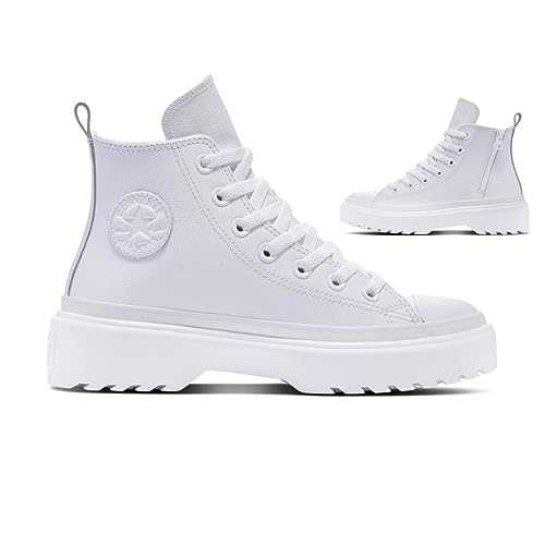 Boy's Chuck Taylor All Star Lugged Lift Platform Leather Sneaker