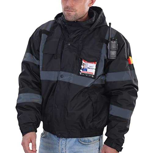 sesafety Reflective Jacket for Men, Hi-Vis Jackets for Men, Safety Jackets for Men