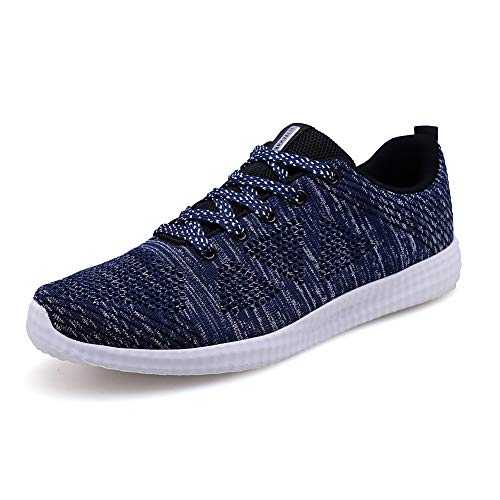 Mens Womens Lightweight Sports Running Shoes Gym Sports Fitness Trainers Walking Shoes