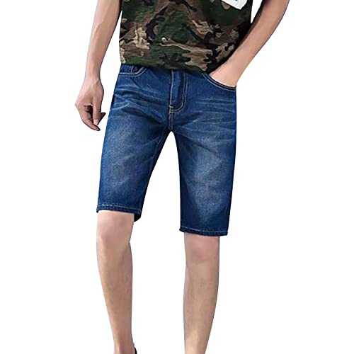IQYU Cargo Outdoor Shorts Korean Version of Men's Medium Trousers Five Point Trousers Suit Shorts Cargo Trousers Pocket Trousers Cargo Trousers Men's Slim