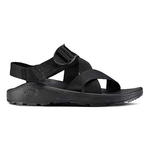 Chaco Women's Zcloud Sandal, Solid Black 2, 10 UK