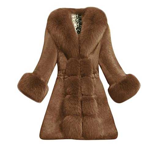 Cocila Ladies Sweatshirts without Hood Women Lady Coat Winter Warm Long Sleeve Solid Outwear Coat Plush Jacket Warm And Soft Winter Overcoat Winter Top