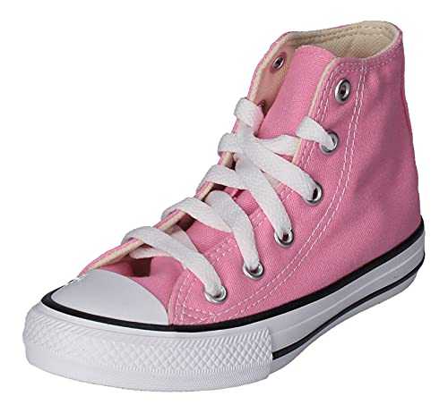 Unisex Kids Unisex Kids Chuck Taylor All Star Hi Trainers Sneakers, Rose Electric, 13 UK Child