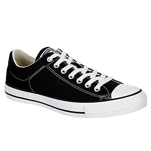 Unisex Chuck Taylor High Street Canvas Sneaker - Lace up Closure Style - Black White