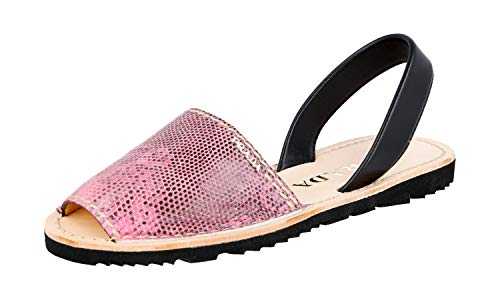 Prada Women's 1X739F 1K8 F0638 Multicoloured Leather Sandals UK 4 / EU 37