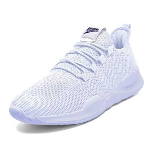 AZSDXS Men Running Trainers Lightweight Walking Shoes Fashion Breathable Jogging Athletic Sneakers Casual Breathable Gym Tennis Fitness Sport Outdoor Shoes