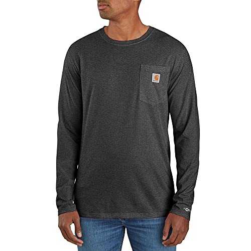 Carhartt, Men's, Force Relaxed Fit Midweight Long-Sleeve Pocket T-Shirt