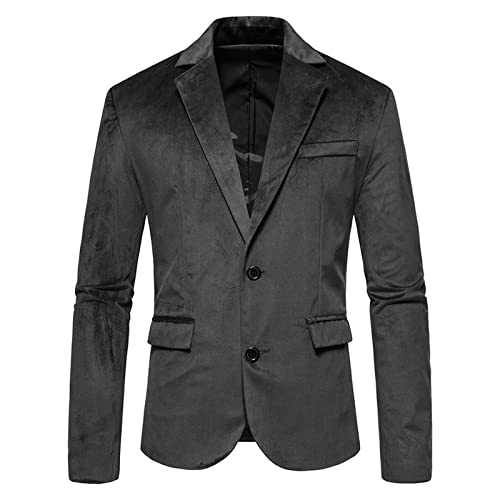 Mens European and American V Neck 2 Button Coat Suit Wedding Dress Mens Yoga Suit