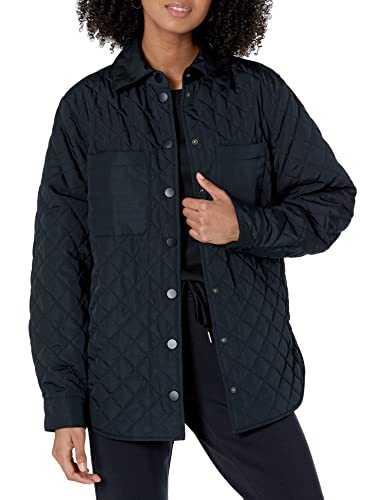 Amazon Essentials Women's Relaxed Recycled Polyester Quilted Shirt Jacket (Available in Plus Size) (Previously Amazon Aware)