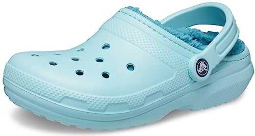 Unisex Classic Lined Clog, Pure Water, 12 UK Men/ 13 UK Women
