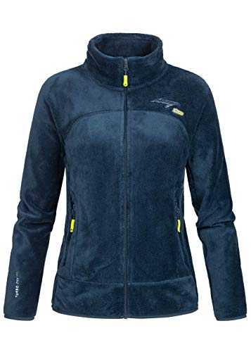 Geographical Norway Upaline Lady - Fleece Jacket Women Fine Warm Zip - Autumn Winter Spring Warm Women's Jackets Ladies - Long Sleeve Sweater Fur Soft Outdoor Comfort