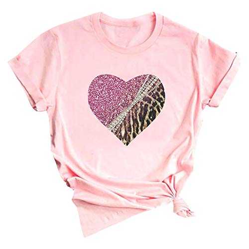 Generisch Polyester O-Neck Outdoor Festive Top Women's Glitter