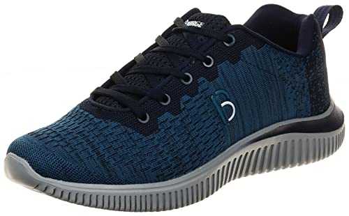 Bourge Mens Loire Sports Shoes, Blue and Navy, 41 EU