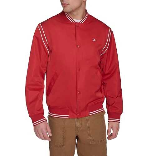 Champion Men's Lightweight Varsity Bomber Jacket