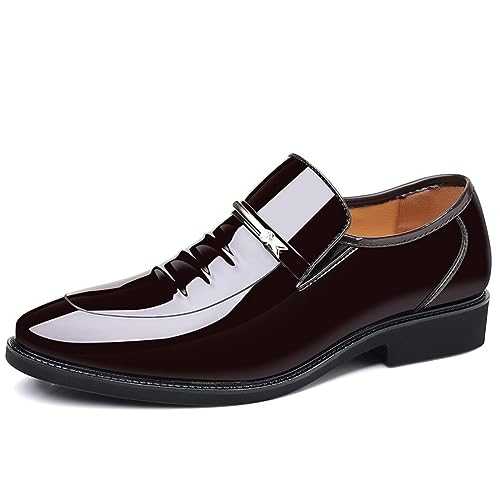 Men's Moccasins Leather Shoes Oxfords Shoes Formal Dress Shoes Business Elegant Derby Shoes Classic Casual Loafers Boat Shoes Slip on